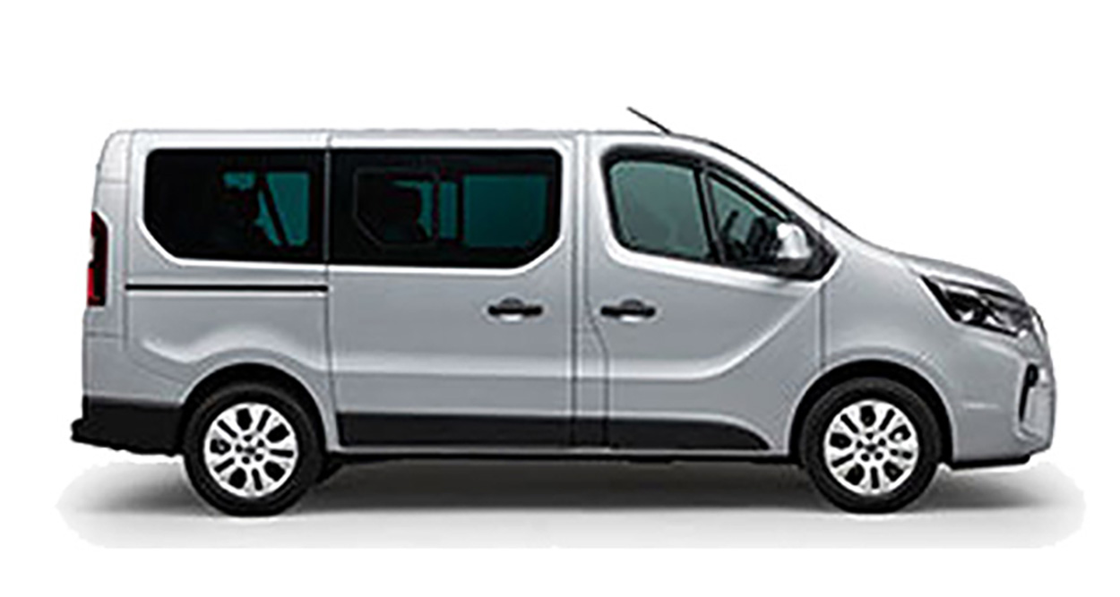 Freisteller eines Nissan Primastar Kombi