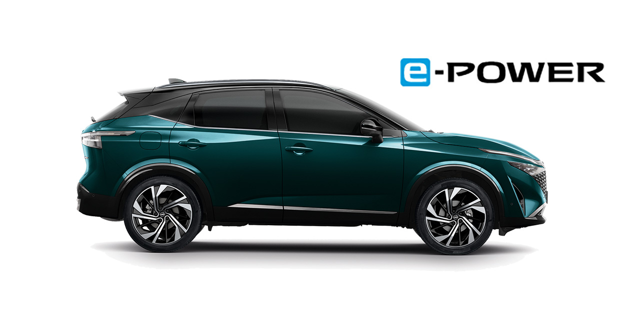 Freisteller eines Nissan Qashqai e-POWER